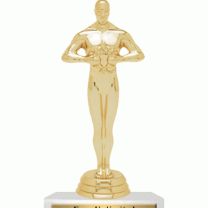 大理石底座上的標準獎杯動畫