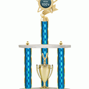 三柱巨型插入獎杯