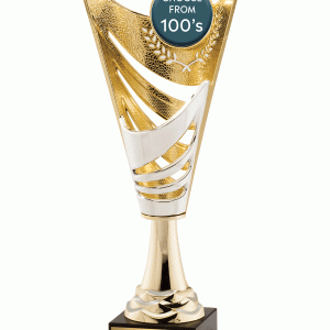 台灣禮品 - 獎盃獎座製作 台灣禮品推薦 - 熱門台灣禮品文章 客製 - 獎盃獎座製作 白色口音金色插入杯